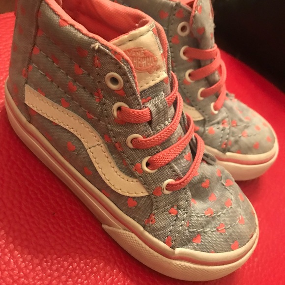 grade school checkered vans